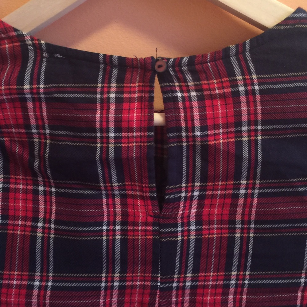 Plaid blouse - Picture 6 of 7
